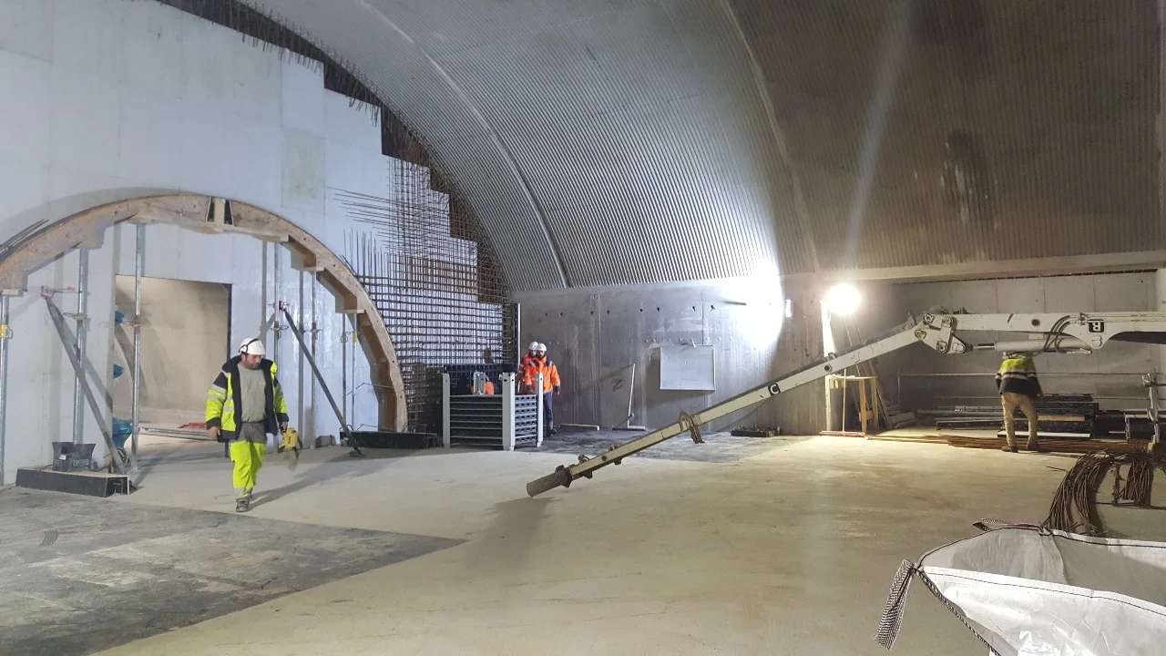 Metro Ligne 4 Phase 2 Lot T1 - Station Verdun Sud